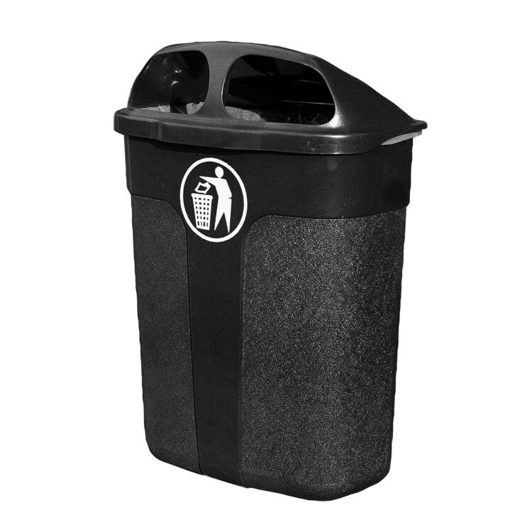 Venkovní odpadkový koš WALTER
